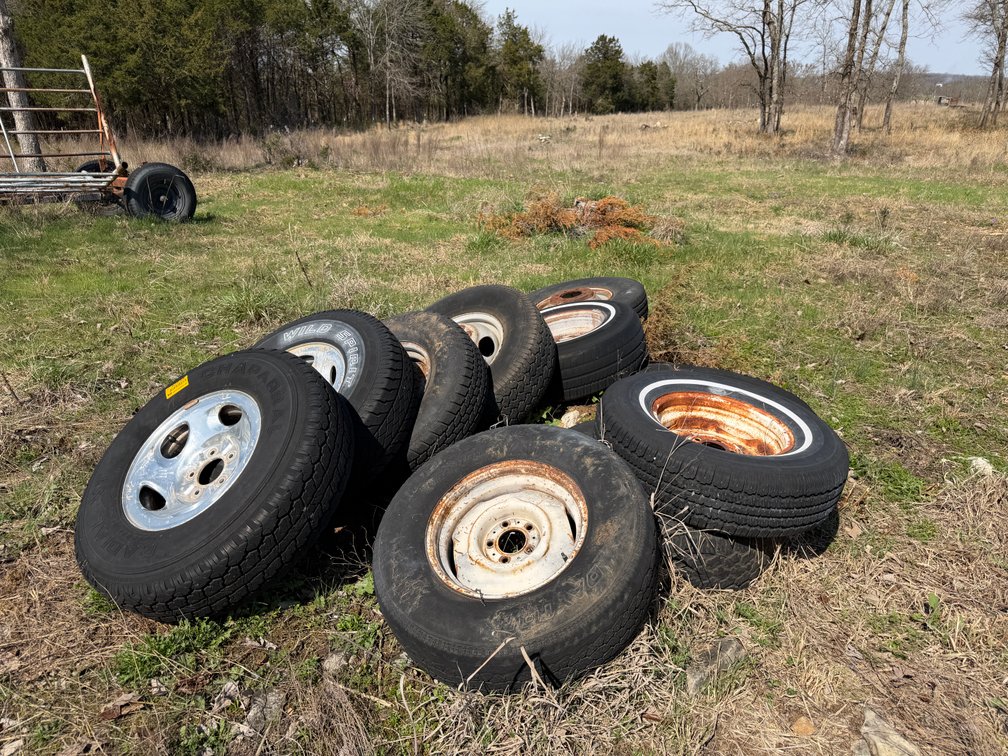 Lot of Miscellaneous Tires w/ Rims