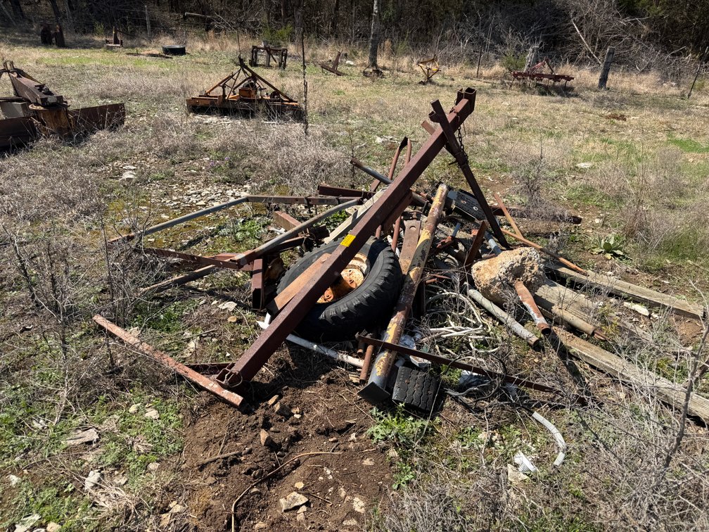 Lot of Scrap Metal & Tires