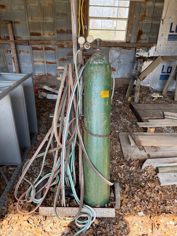 Oxygen-Acetylene Welding and Cutting Torch Setup