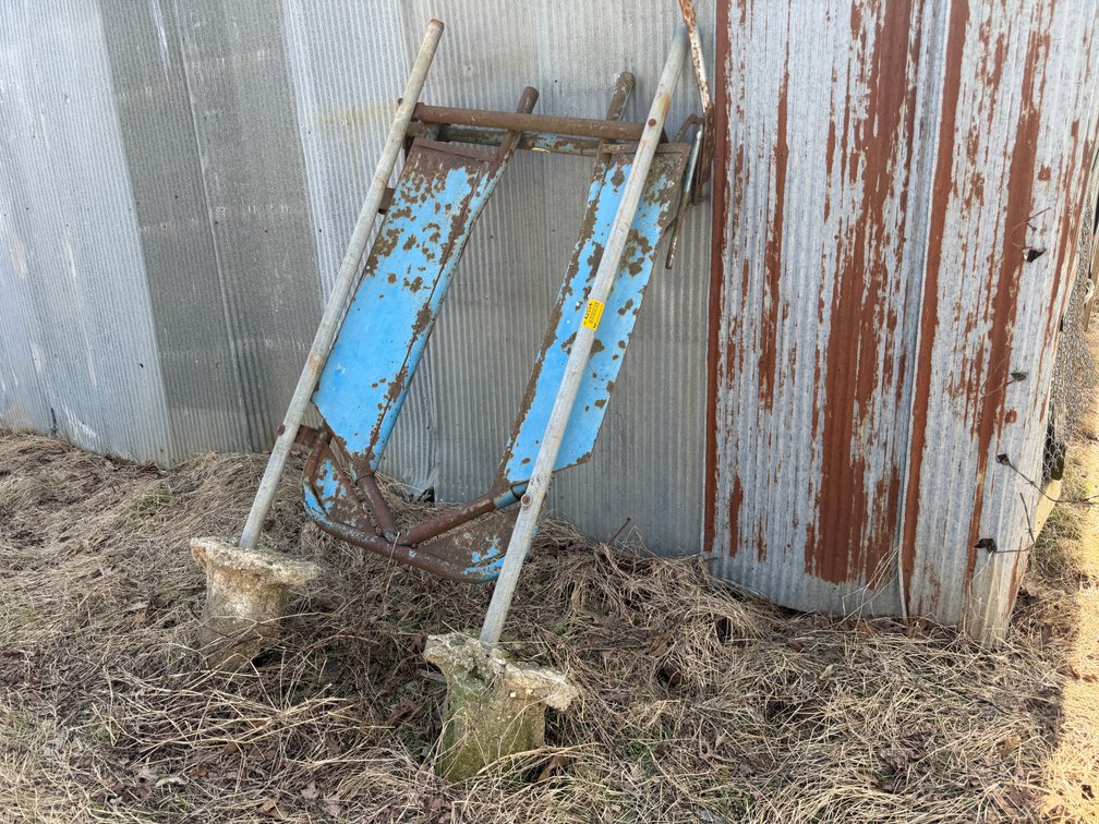 Homemade Cattle Chute