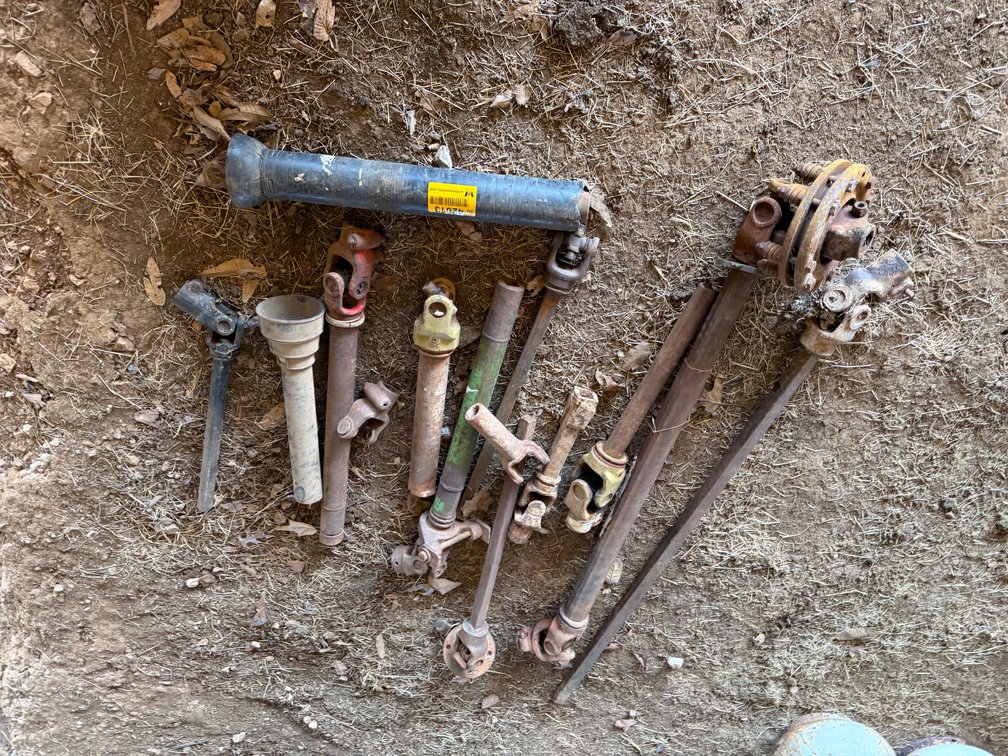 Lot of (10) PTO Shafts