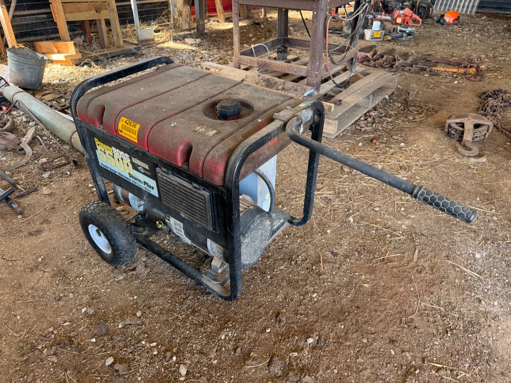 Generac Power Boss 5500 8500 Watts Generator 1008160705