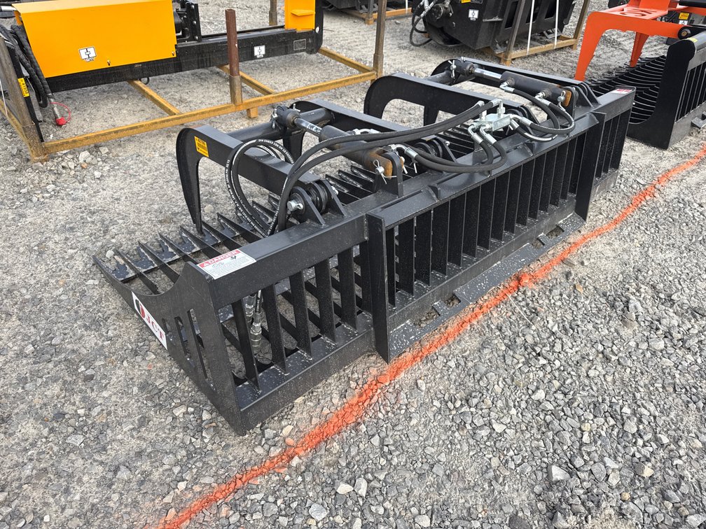 Unused JCT 84" Skid Steer Rock Grapple INV# 40786