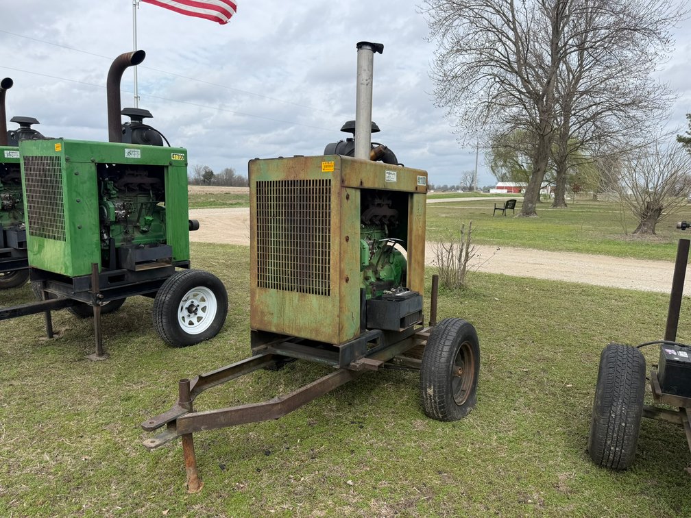 John Deere 4T100 4 cyl Power Unit w/ Trailer *Gene Privett Package