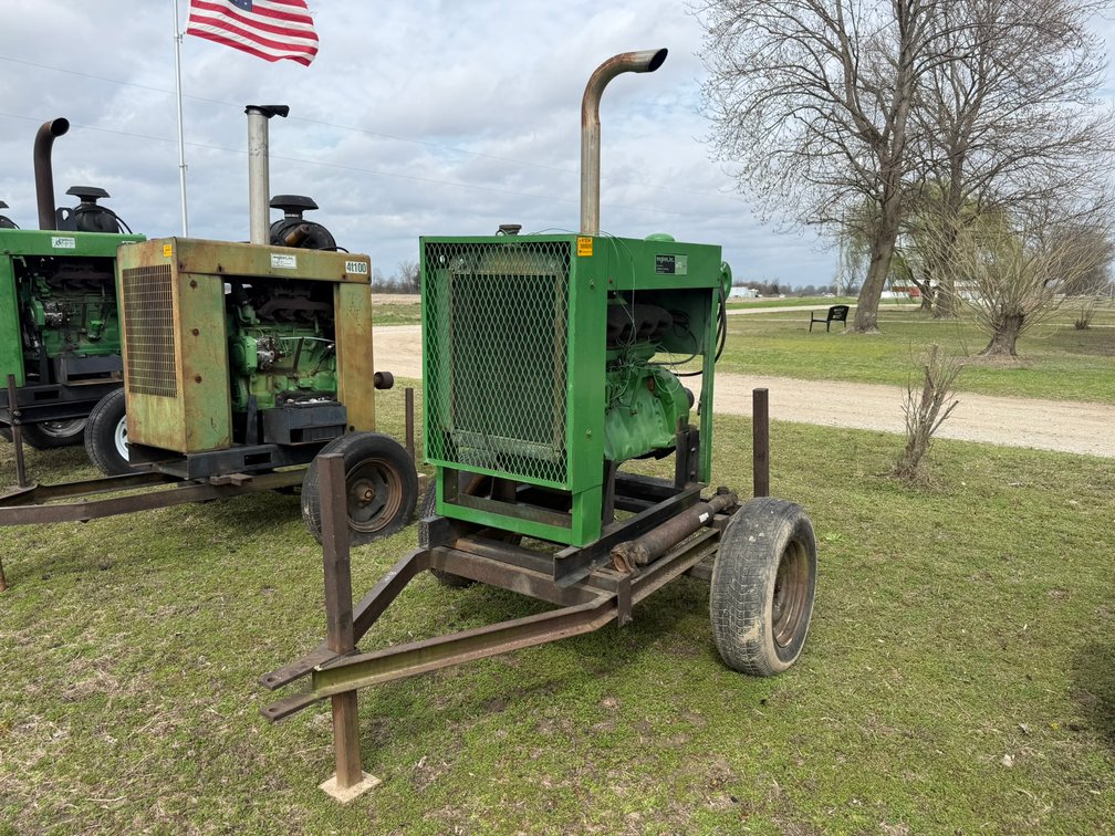 John Deere 4239D 4 cyl Power Unit w/ Trailer *Gene Privett Package