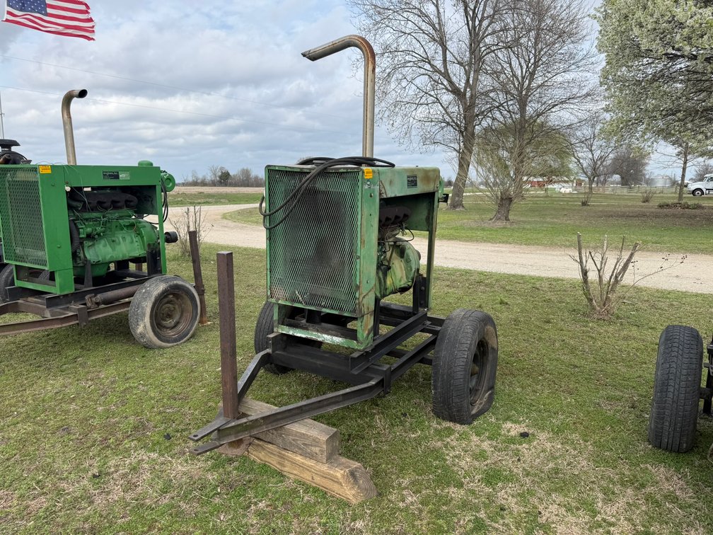 John Deere 4239D 4 cyl Power Unit w/ Trailer *Gene Privett Package