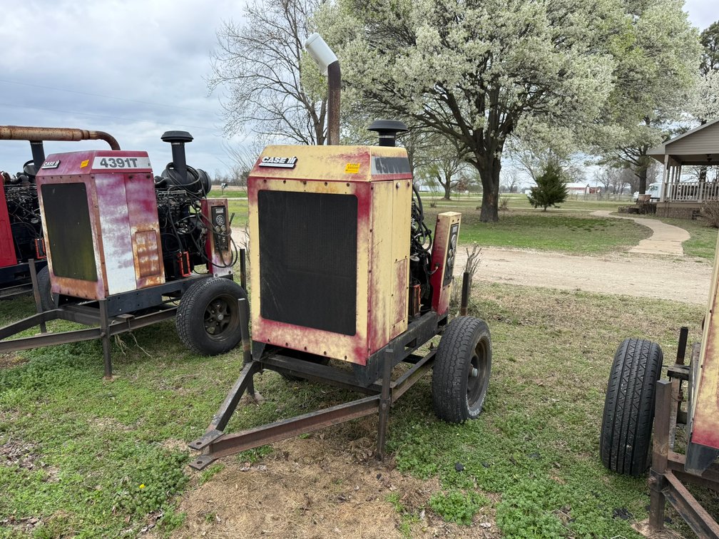 Case IH  4391T 4 cyl Power Unit w/ Trailer *Gene Privett Package