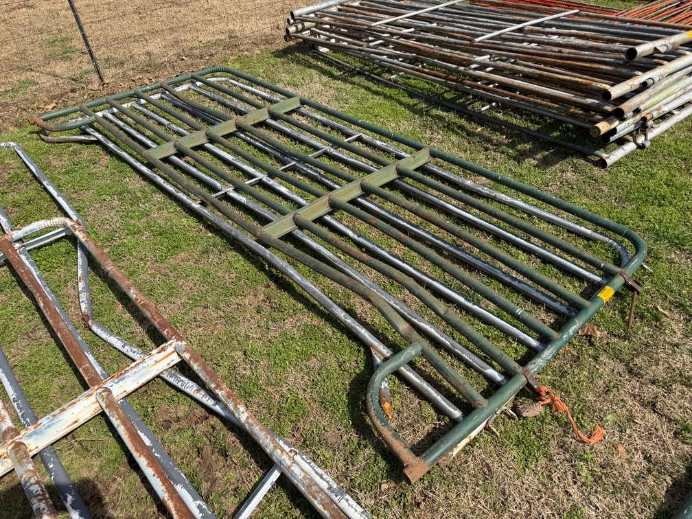 Lot of (2) 5' x ~11.5' Corral Panels