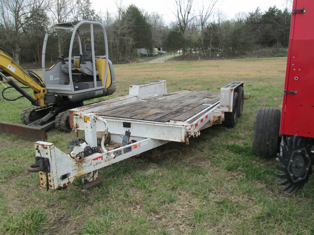 2009 Homemade 18' T/A Steel Tilt Deck Trailer  1DVDU2D299K057008 INV# 37282