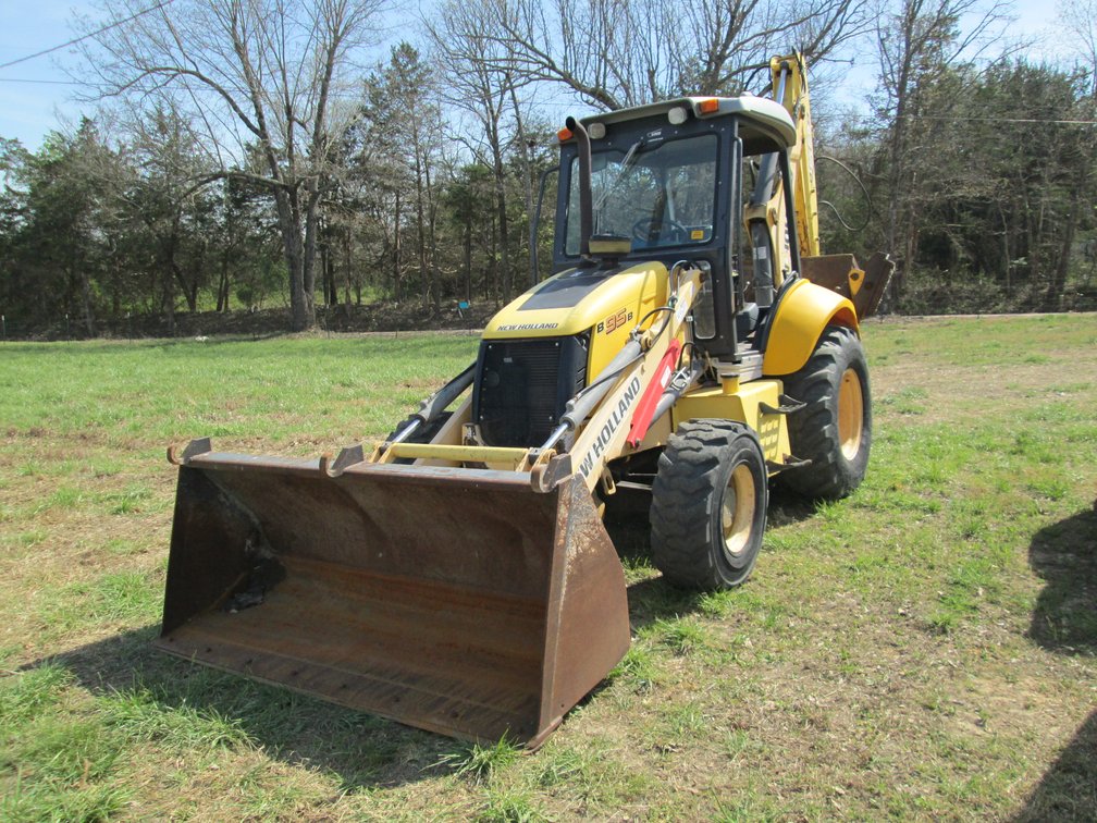New Holland B95B 4x4 Backhoe Loader N9C521529 INV# 5264