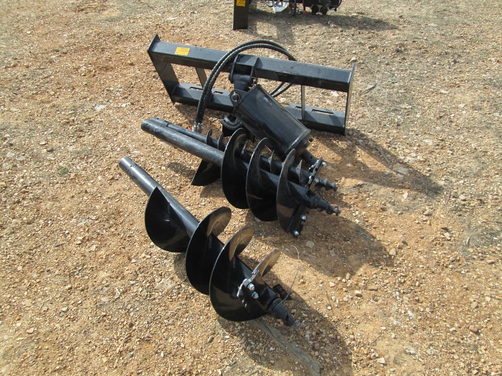 Skid Steer Post Hole Auger INV# 44022