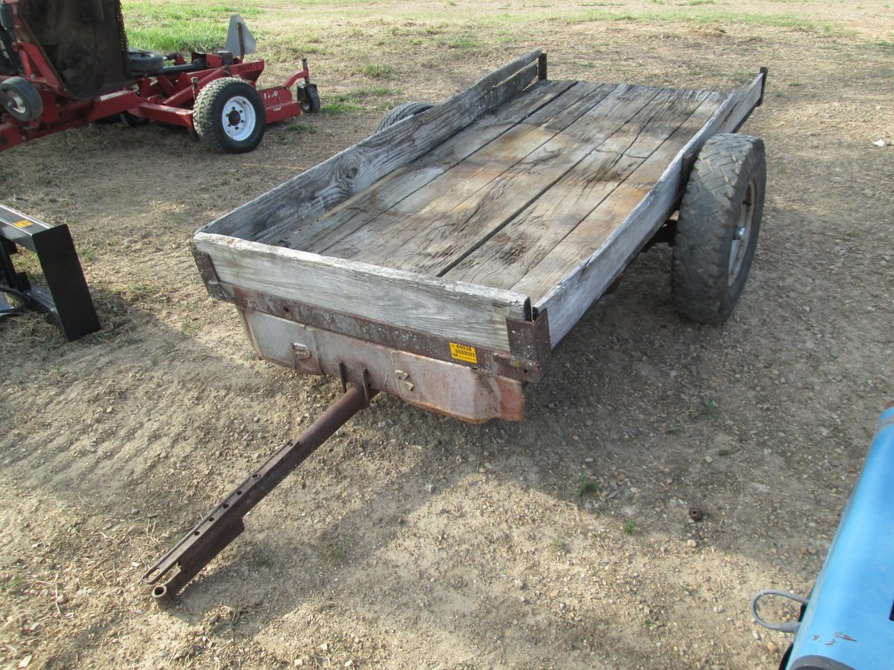 Homemade 100" S/A Steel Utility Trailer INV# 44038