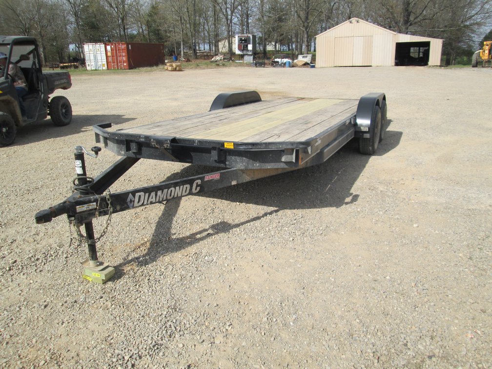 2018 Diamond C 18' T/A Steel Utility Trailer 46UFU2025J1202380 INV# 44055