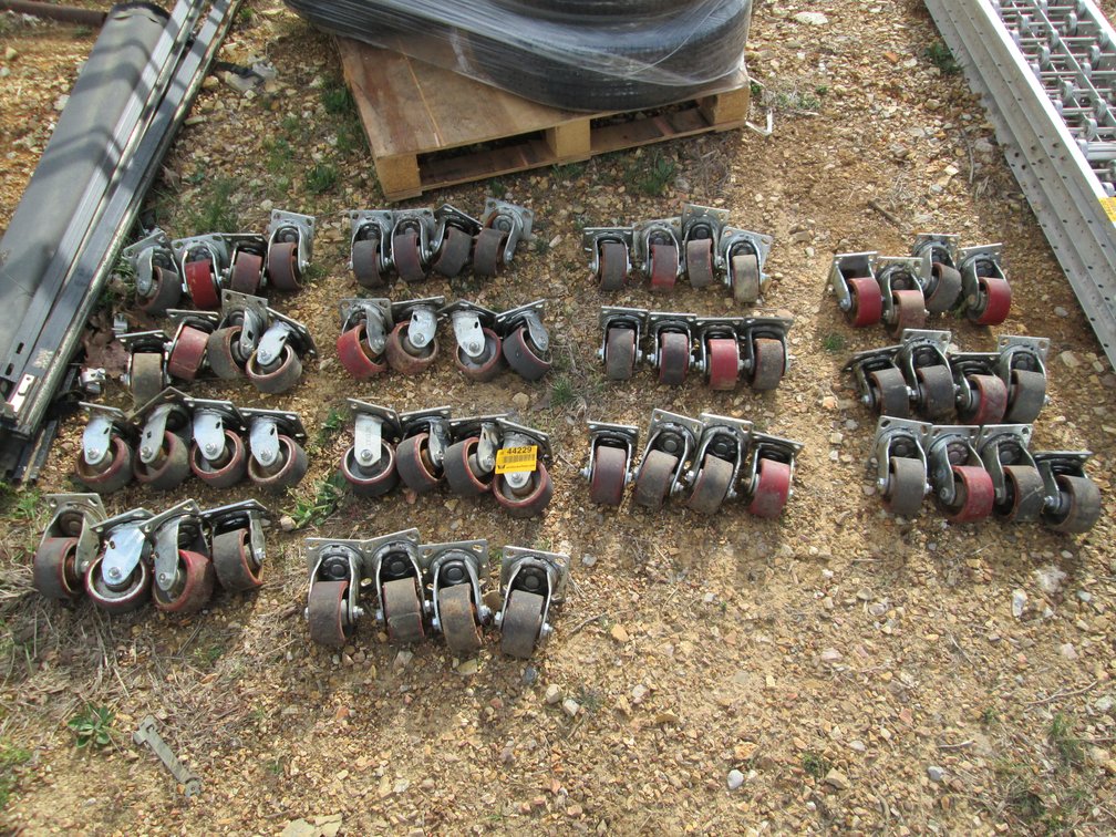 Lot of (14) Set of (4) Castor Wheels INV# 44229