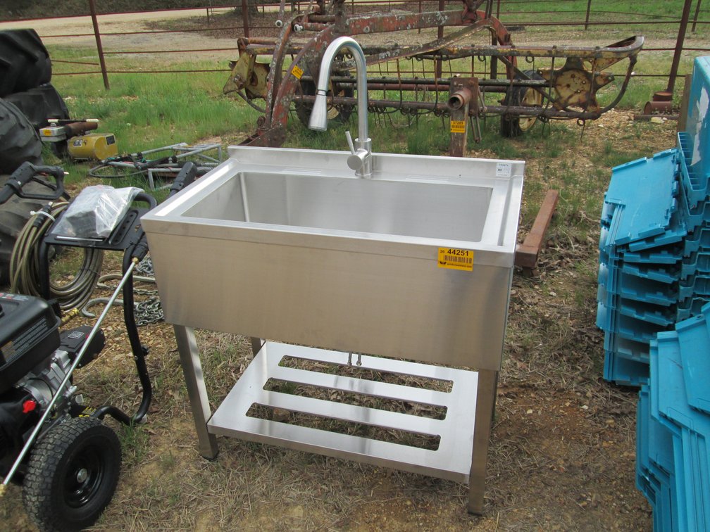 Unused Trinity  3'Lx19"W Stainless Steel Sink INV# 44251