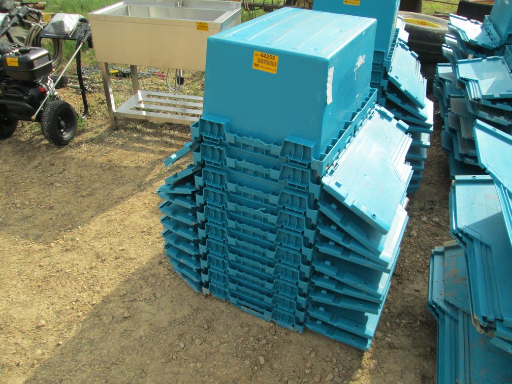 Lot of (8) Unused 24"x15" Storage Totes INV# 44255