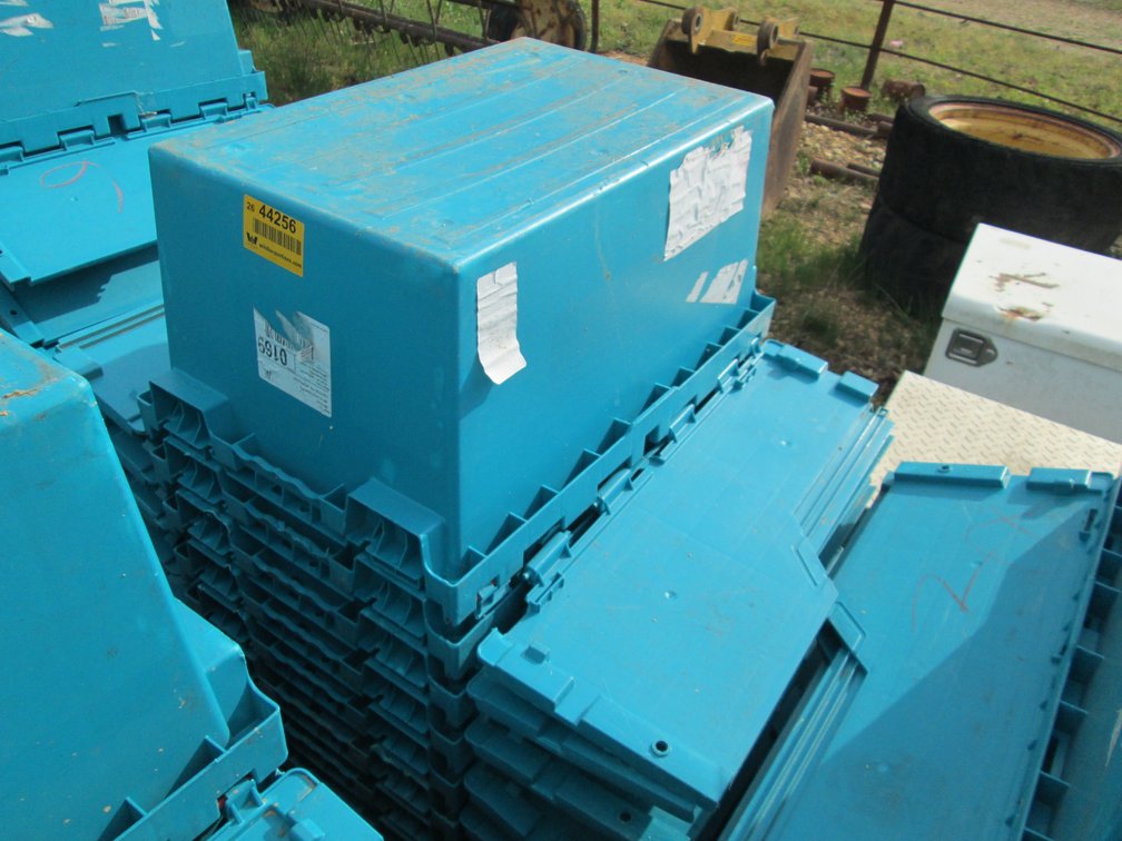 Lot of (10) Unused 24"x15" Storage Totes INV# 44256