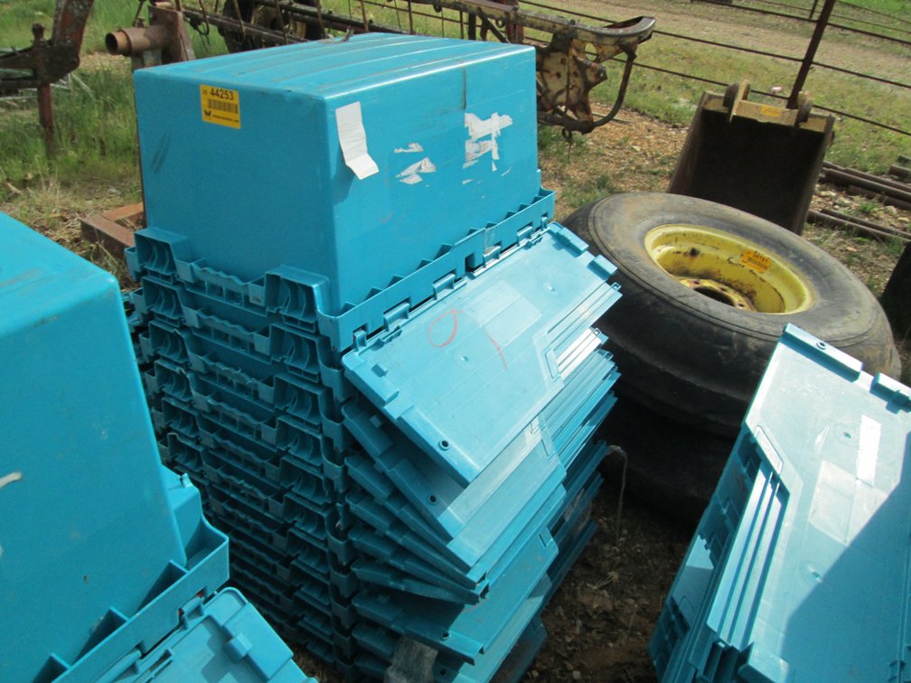 Lot of (10) Unused 24"x15" Storage Totes INV# 44253