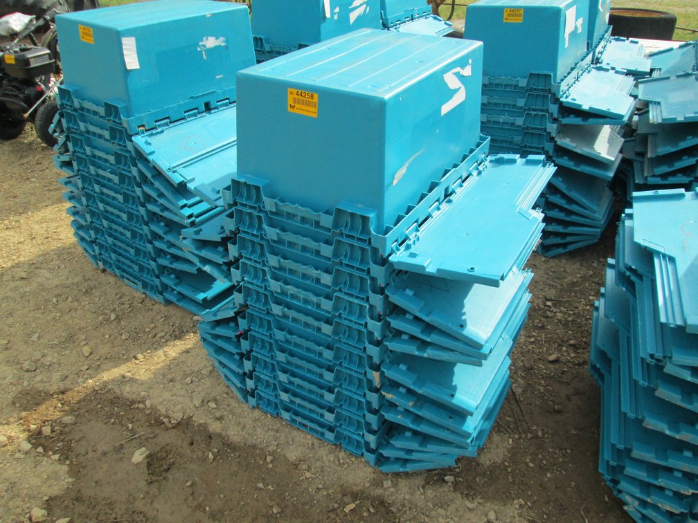 Lot of (10) Unused 24"x15" Storage Totes INV# 44258