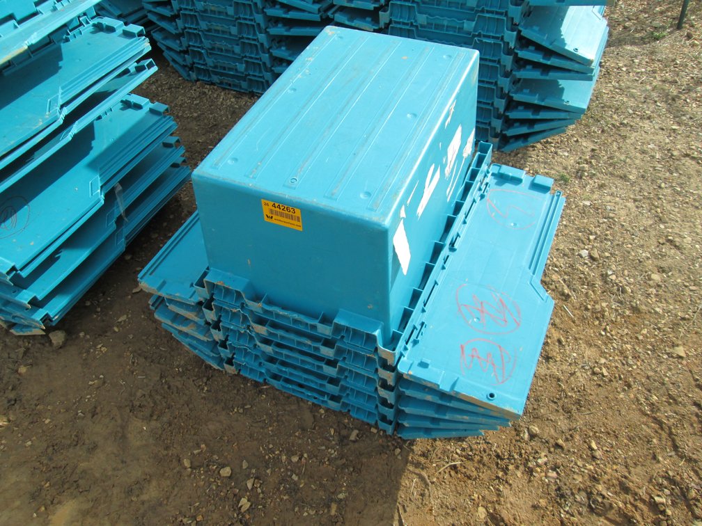 Lot of (5) Unused 24"x15" Storage Totes INV# 44263