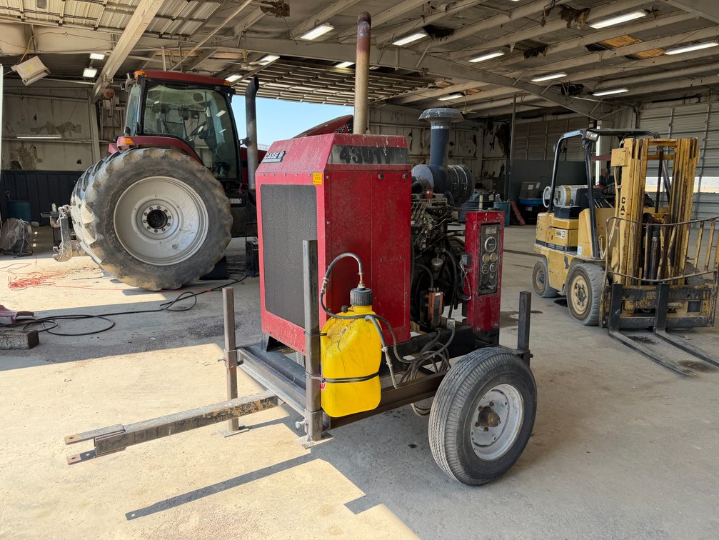 Case 4391T 4 cyl Power Unit w/ Trailer