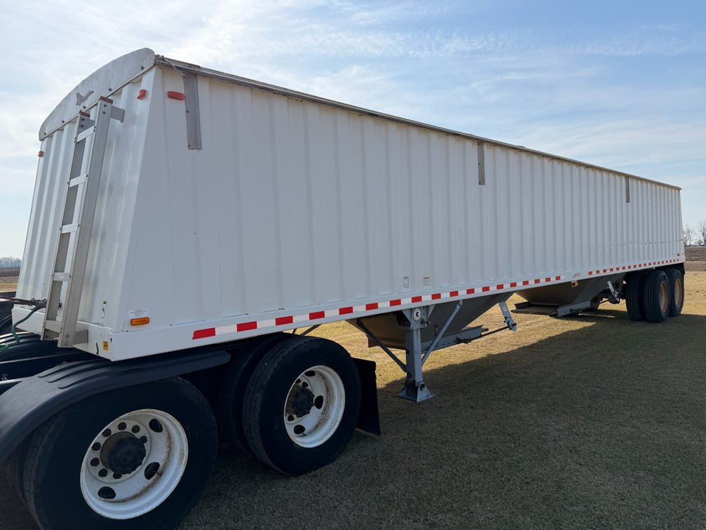 2008 Jet 42' T/A Steel Hopper Bottom Trailer