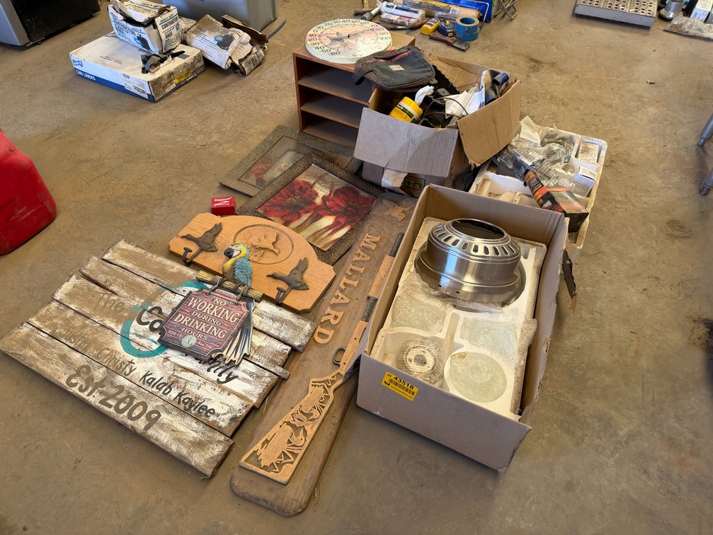 Lot of Decor & Misc - Located in Front Portion of Main Shop