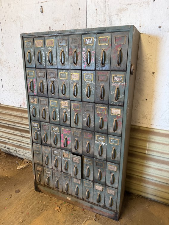 42"x14"x72" Storage Cabinet - Located in Front Portion of Main Shop