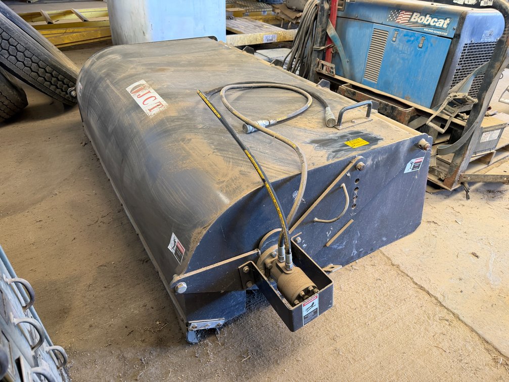JCT  72" Skid Steer Box Broom - Located in Front Portion of Main Shop