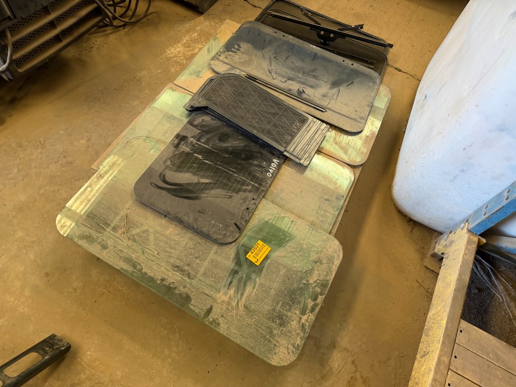 Lot of Glass Truck Windows - Located in Front Portion of Main Shop