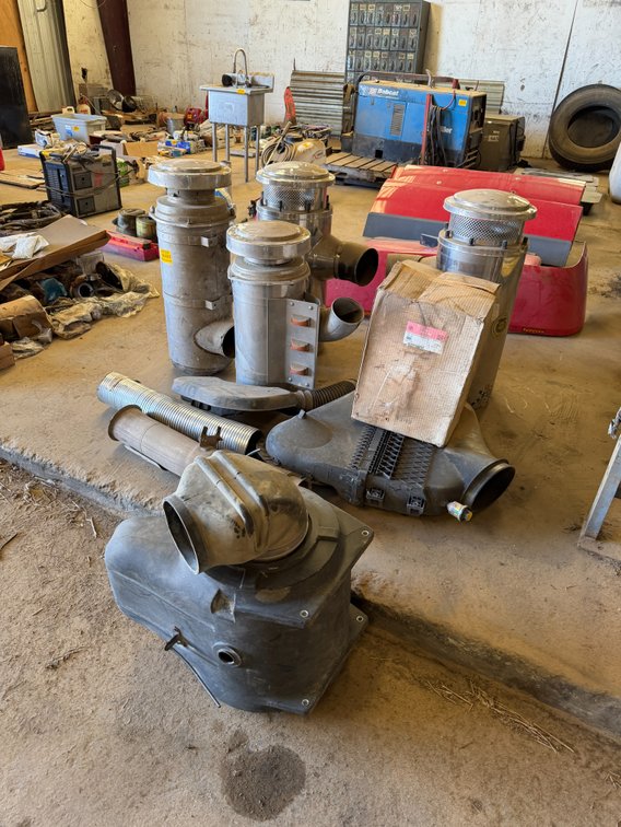 Lot of Air Filter Housings - Located in Front Portion of Main Shop