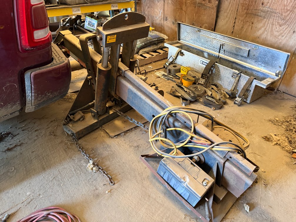 Hydraulic Tow Hitch / Wrecker Attachment - Located in the Two Bay Shop