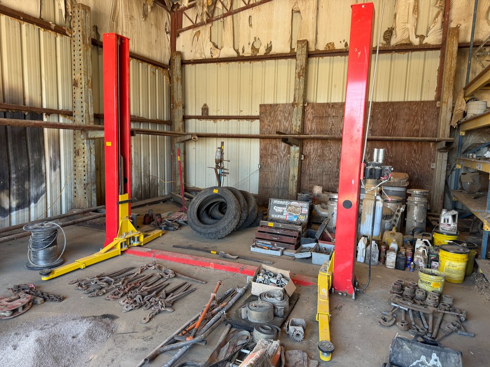 AGT 2-Post Automotive Lift - Located in the Two Bay Shop