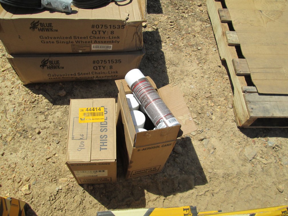Lot of (2) Cases White Marking Paints INV# 44414
