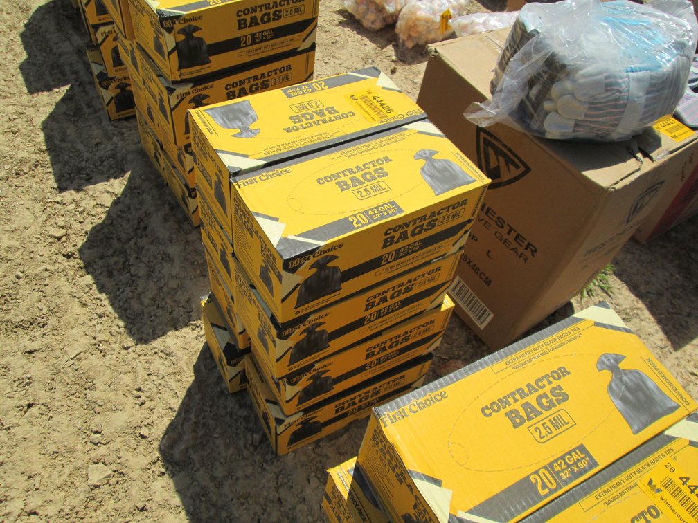 Lot of (8) Contractor Bags INV# 44426