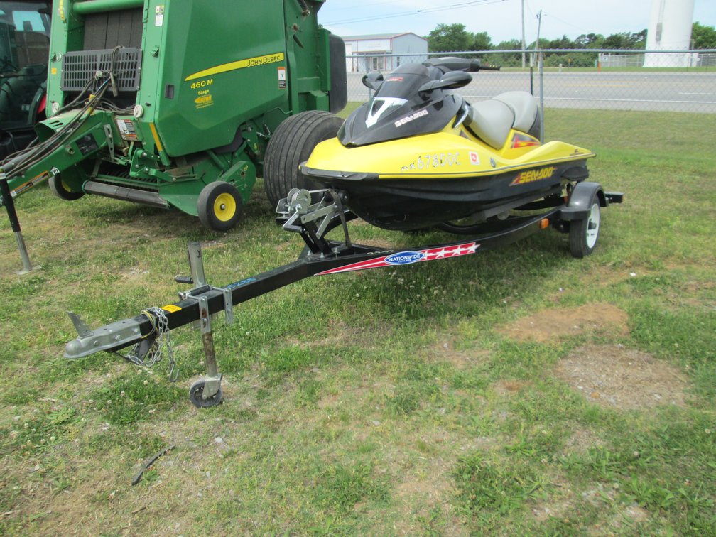 Seadoo Bombardier GTX 4tec Supercharged  Jet Ski w/Trailer  ZZN18303A404  INV# 36746