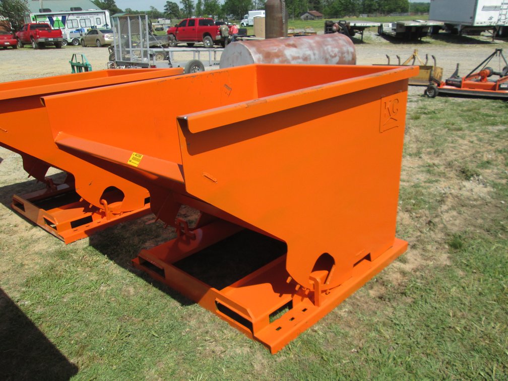 2yd Self-Dumping Hopper  INV# 46398