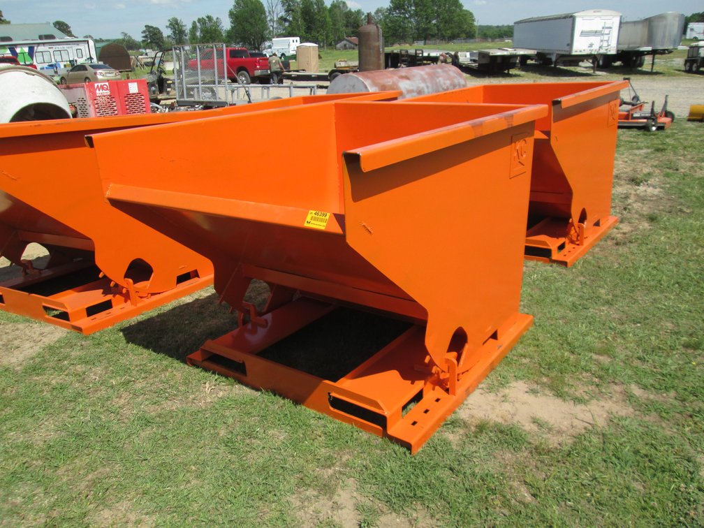 2yd Self-Dumping Hopper  INV# 46399