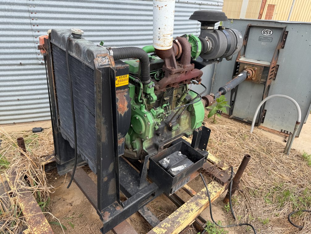 John Deere 4045T 4 cyl Power Unit