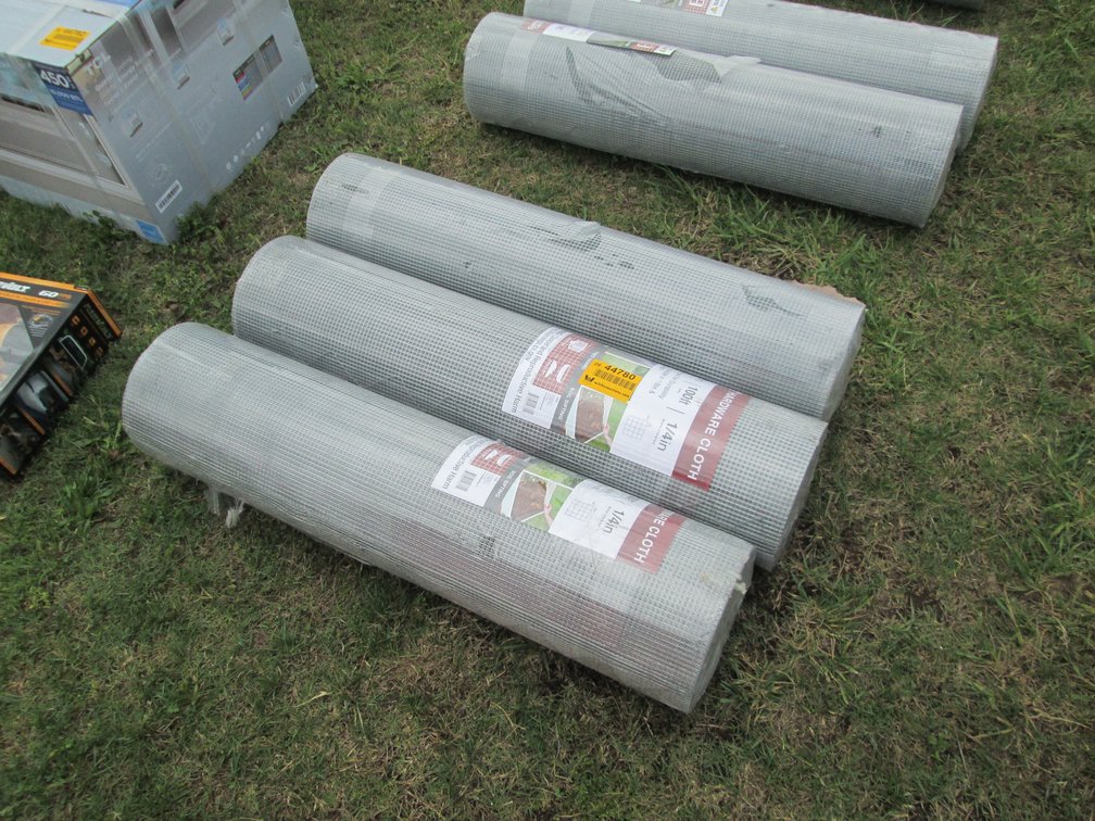 Lot of (3) Unused 36"x100' Hardware Cloths INV# 44780