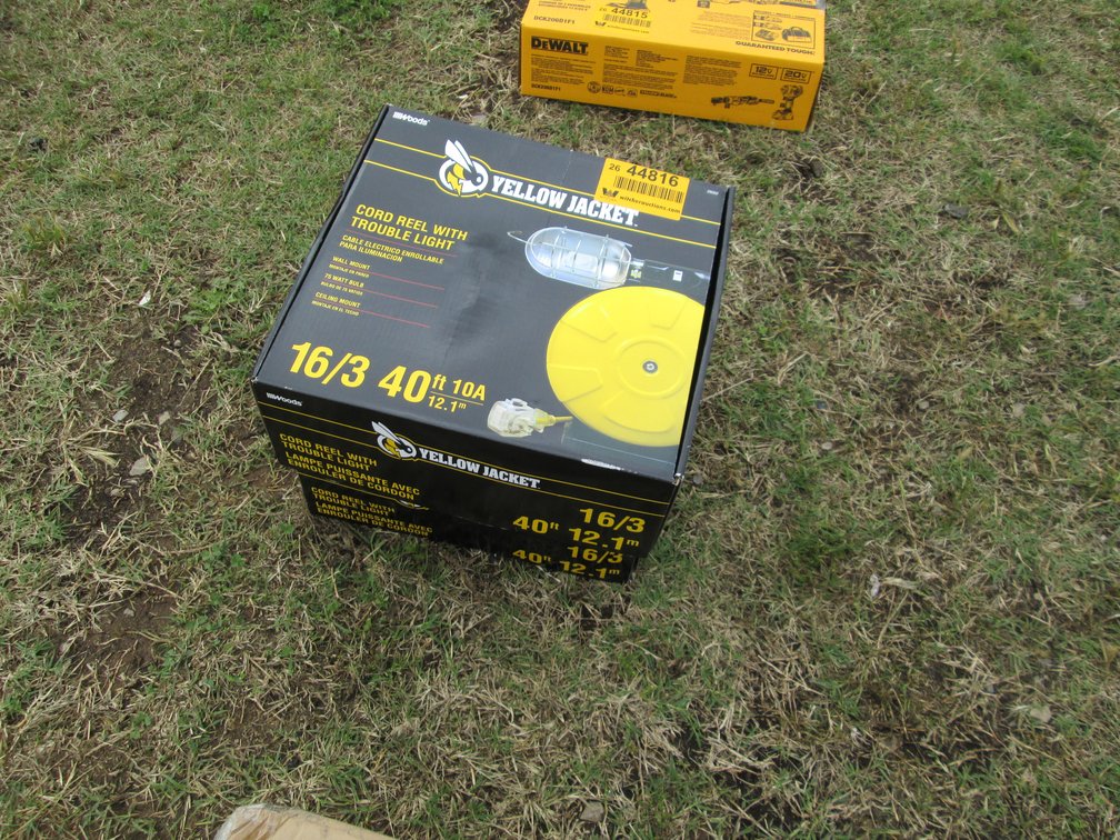 Lot of (2) Unused Yellow Jacket Trouble Light & Reels INV# 44816