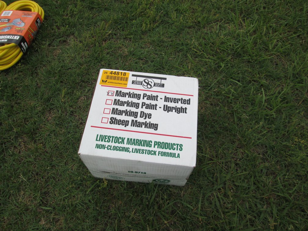 Unused Case of Marking Paint INV# 44818