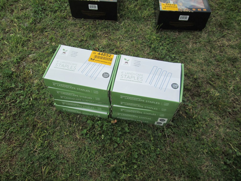 Lot of Unused 6" Landscape Staples INV# 44852