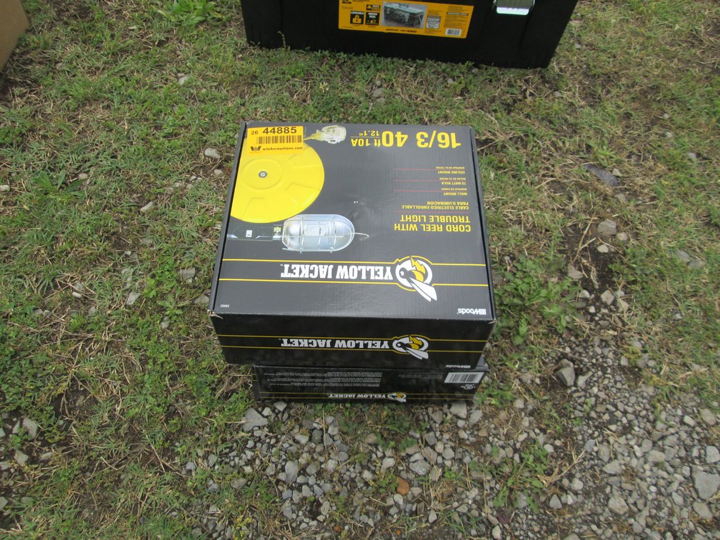 Lot of (2) Unused Yellow Jacket  Trouble Light w/Reels INV# 44885