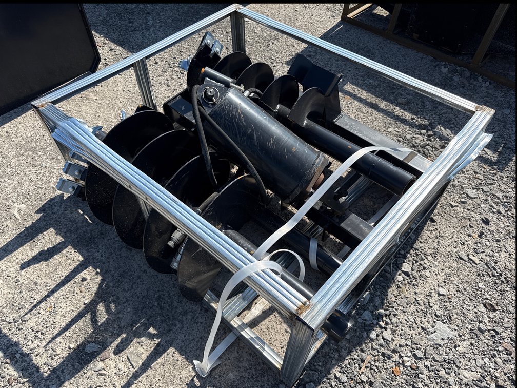 Unused JCT Skid Steer Hydraulic Auger Drive & Bits INV# 47054
