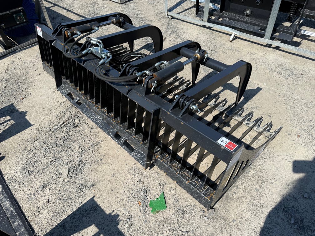Unused JCT Skid Steer Rock Grapple Bucket INV# 47065