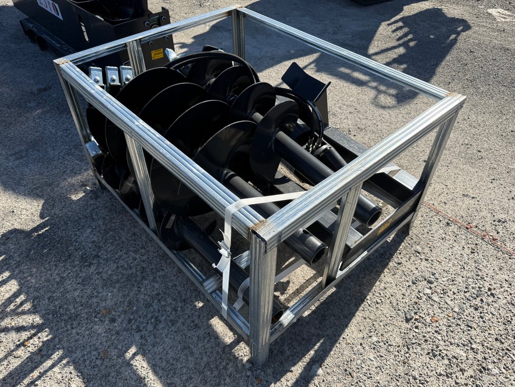 Unused JCT Skid Steer Hydraulic Auger & Bits INV# 45681
