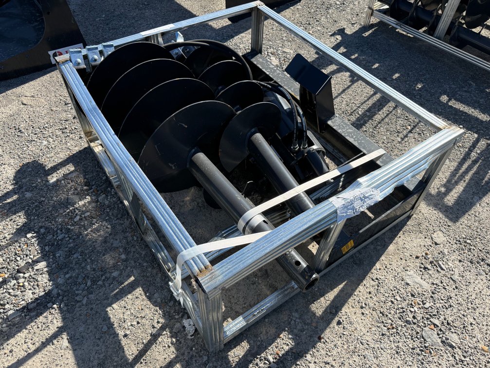Unused JCT Skid Steer Hydraulic Auger Drive & Bits INV# 47053
