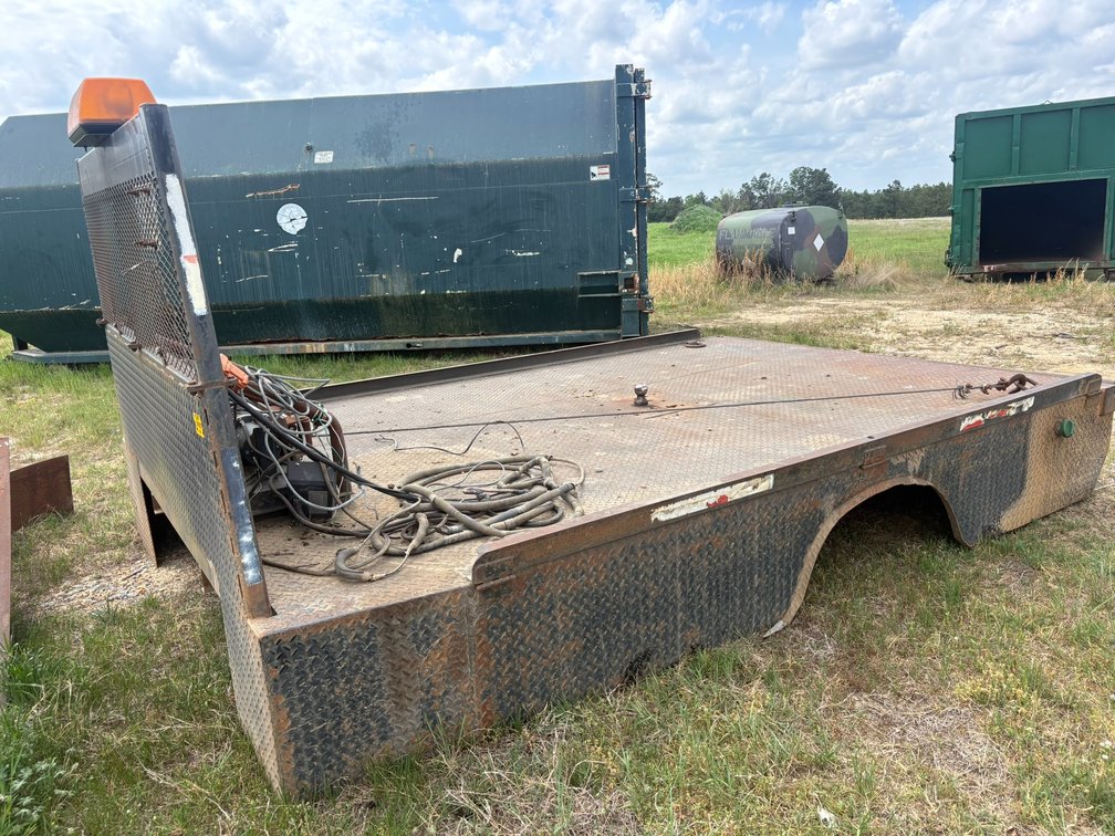 12' S/A  Truck Flat Bed