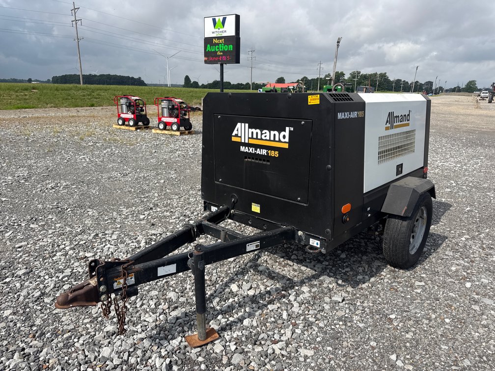 2019 Allmand Ma185 Mobile Air Compressor B4-6311174 INV# 47156